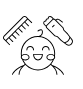 Children's haircut icon